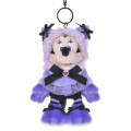 Japan Disney Store Plush Keychain Bag Charm - Minnie : Cat Minnie And Figaro - 1