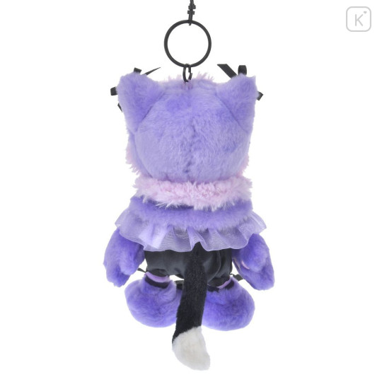 Japan Disney Store Plush Keychain Bag Charm - Minnie : Cat Minnie And Figaro - 3