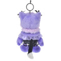 Japan Disney Store Plush Keychain Bag Charm - Minnie : Cat Minnie And Figaro - 3