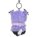 Japan Disney Store Plush Keychain Bag Charm - Cat Minnie And Figaro - 4