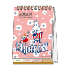 Japan Moomin Desk Calendar - Moomin : Flower 2027