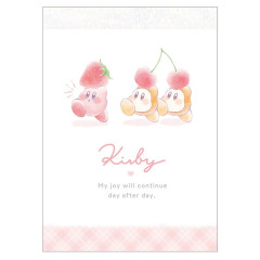 Japan Kirby Mini Notepad - Kirby & Waddle Dee : Fruits