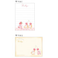 Japan Kirby Mini Notepad - Kirby & Waddle Dee : Fruits - 2
