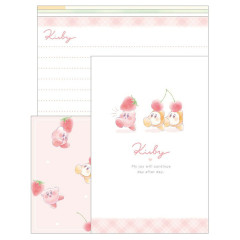 Japan Kirby Volume Up Letter Envelope Set - Kirby & Waddle Dee : Fruits