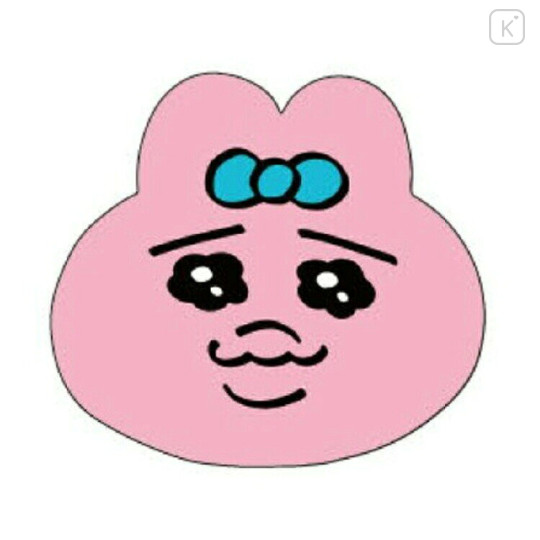 Japan Kawaisouni Squishy Sticky Notes - Panchu Rabbit : Smile - 1