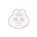 Japan Kawaisouni Squishy Sticky Notes - Panchu Rabbit : Smile - 2