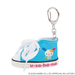 Japan Sanrio Sneaker Keychain - Usahana : Sky Blue