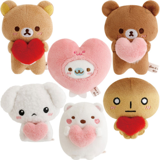 Japan San-X Tenori Plush (SS) Set - San-X Universe Heart - 1
