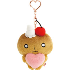 Japan San-X Hanging Plush Toy - Kogepan : San-X Universe Heart