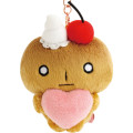 Japan San-X Hanging Plush Toy - Kogepan : San-X Universe Heart - 2