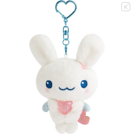 Japan San-X Hanging Plush Toy - Twin Rabbit Angels : San-X Universe Heart - 1