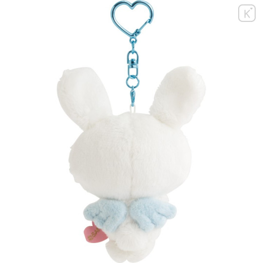 Japan San-X Hanging Plush Toy - Twin Rabbit Angels : San-X Universe Heart - 3