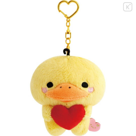 Japan San-X Hanging Plush Toy - Kamonohashikamo : San-X Universe Heart - 1