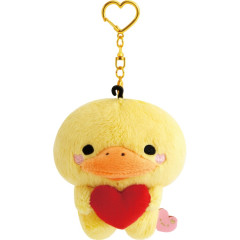 Japan San-X Hanging Plush Toy - Kamonohashikamo : San-X Universe Heart