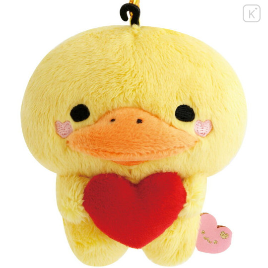 Japan San-X Hanging Plush Toy - Kamonohashikamo : San-X Universe Heart - 2