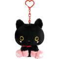 Japan San-X Hanging Plush Toy - San-X Universe Socks Cat Heart - 1