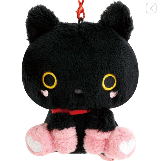 Japan San-X Hanging Plush Toy - San-X Universe Socks Cat Heart - 2
