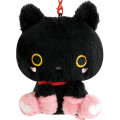 Japan San-X Hanging Plush Toy - San-X Universe Socks Cat Heart - 2