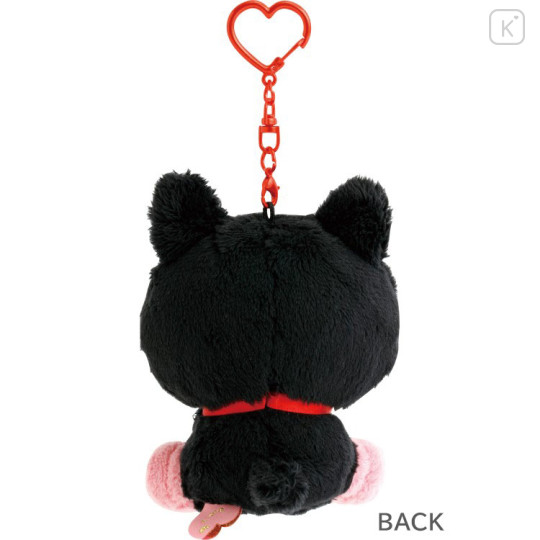 Japan San-X Hanging Plush Toy - San-X Universe Socks Cat Heart - 3