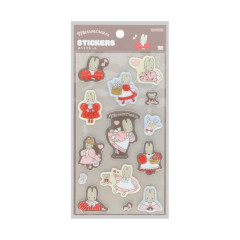 Japan Sanrio Puffy Sticker - Marron Cream