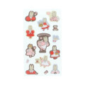 Japan Sanrio Puffy Sticker - Marron Cream - 3