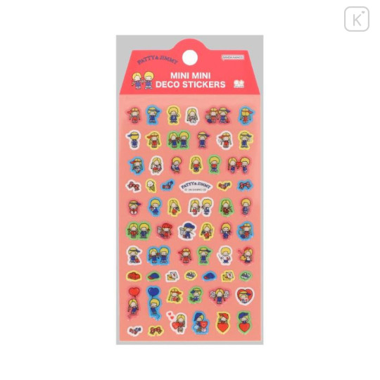 Japan Sanrio Mini Mini Decorative Stickers - Patty & Jimmy - 1