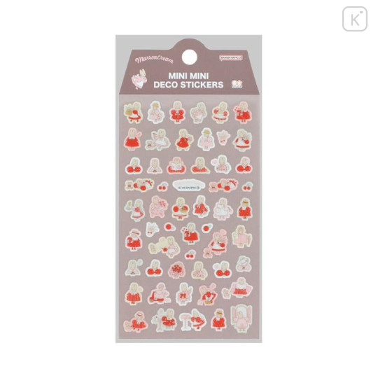 Japan Sanrio Mini Mini Decorative Stickers - Marron Cream - 1