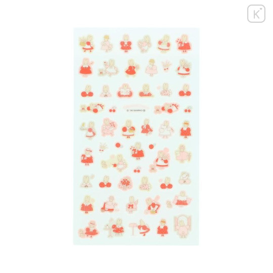 Japan Sanrio Mini Mini Decorative Stickers - Marron Cream - 3