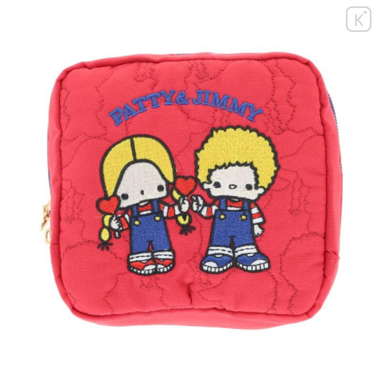Japan Sanrio Quilted Pouch - Patty & Jimmy - 1