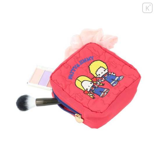 Japan Sanrio Quilted Pouch - Patty & Jimmy - 4