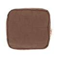 Japan Sanrio Quilted Pouch - Marron Cream - 2