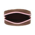 Japan Sanrio Quilted Pouch - Marron Cream - 3