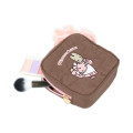 Japan Sanrio Quilted Pouch - Marron Cream - 4