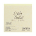 Japan Peanuts Square Memo - Snoopy & Belle : Light Blue - 2