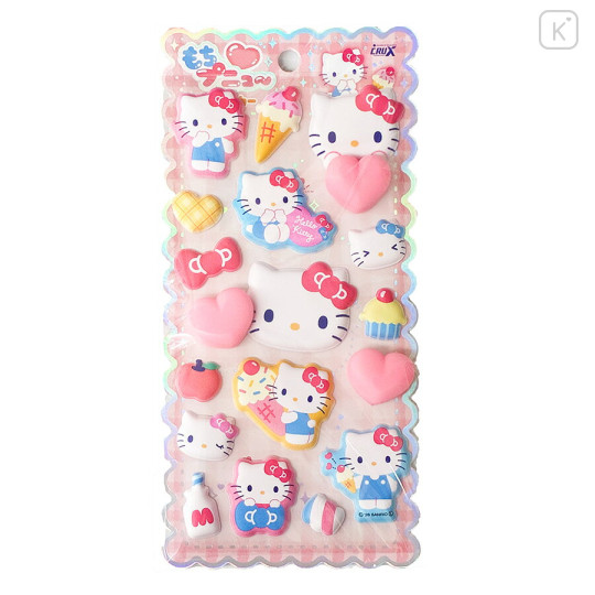Japan Sanrio Mochi Squishy Sticker - Hello Kitty - 1