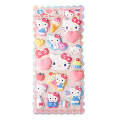Japan Sanrio Mochi Squishy Sticker - Hello Kitty