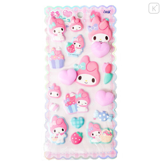 Japan Sanrio Mochi Squishy Sticker - My Melody - 1