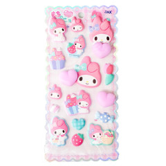 Japan Sanrio Mochi Squishy Sticker - My Melody