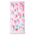 Japan Sanrio Mochi Squishy Sticker - My Melody - 1