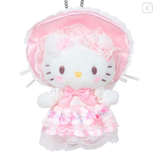 Japan Sanrio Original Mascot Holder - Hello Kitty : Fairy Tale Party Frills Lace Dress - 2