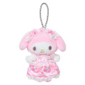 Japan Sanrio Original Mascot Holder - My Melody : Fairy Tale Party Frills Lace Dress - 1