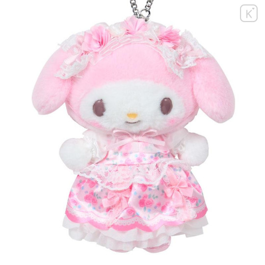 Japan Sanrio Original Mascot Holder - My Melody : Fairy Tale Party Frills Lace Dress - 2