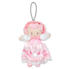 Japan Sanrio Original Mascot Holder - Marroncream : Fairy Tale Party Frills Lace Dress