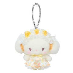 Japan Sanrio Original Mascot Holder - Cogimyun : Fairy Tale Party Frills Lace Dress