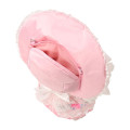 Japan Sanrio Original Plush Pochette Crossbody Shoulder Bag - Hello Kitty : Fairy Tale Party Frills Lace Dress - 4
