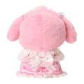 Japan Sanrio Original Plush Pochette Crossbody Shoulder Bag - My Melody : Fairy Tale Party Frills Lace Dress - 3