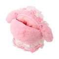 Japan Sanrio Original Plush Pochette Crossbody Shoulder Bag - My Melody : Fairy Tale Party Frills Lace Dress - 4