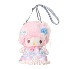 Japan Sanrio Original Plush Pochette Crossbody Shoulder Bag - My Sweet Piano : Fairy Tale Party Frills Lace Dress