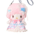 Japan Sanrio Original Plush Pochette Crossbody Shoulder Bag - My Sweet Piano : Fairy Tale Party Frills Lace Dress - 2