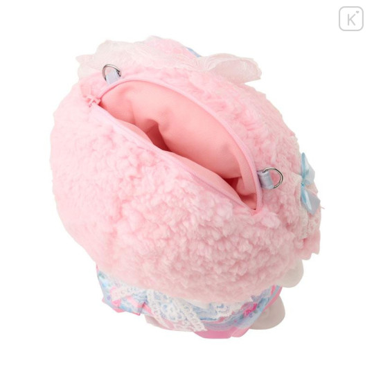 Japan Sanrio Original Plush Pochette Crossbody Shoulder Bag - My Sweet Piano : Fairy Tale Party Frills Lace Dress - 4